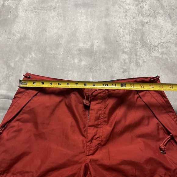 American Eagle Outfitters AE Performance Mens Red Cargo Ski Snow Pants Women 8 - Picture 6 of 11